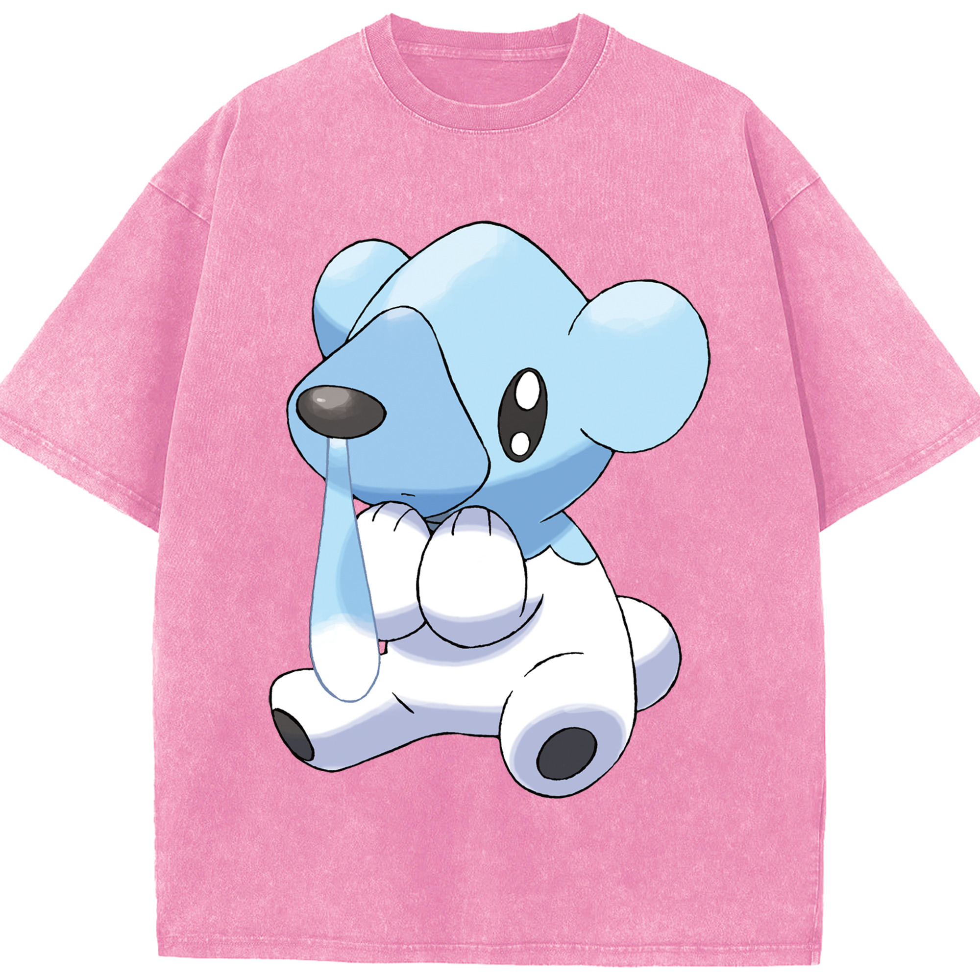 （画像用） ポケットモンスター Pokémon 綿100% ヴィンテージ風 半袖Tシャツ（フロントプリント）